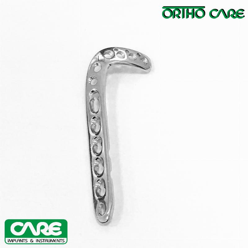 Пластина проксимальна-латеральна гомілкова з кутовою стабільністю під гвинти Ø 4,5/5,0 мм - права